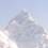 マチャプチャレ Machhapuchhare Pokhara NEPAL 1992, ポカラから見える美しい山。うしろのアンナプルナ山群より標高は低いが手前にあるので高く見える。